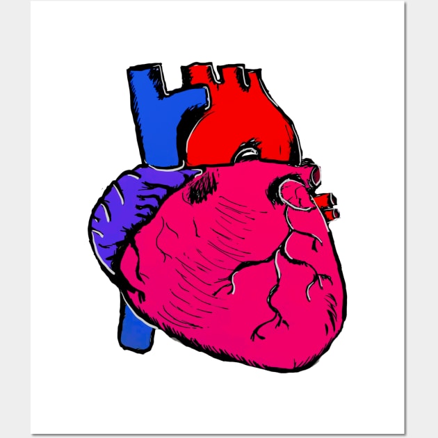 Hearty Heart Wall Art by FabintheLab